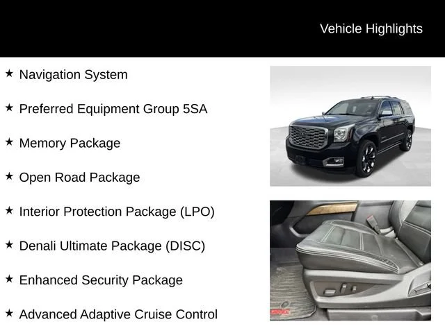 Certified Used 2020 CARBON BLACK METALLIC GMC Denali image 8