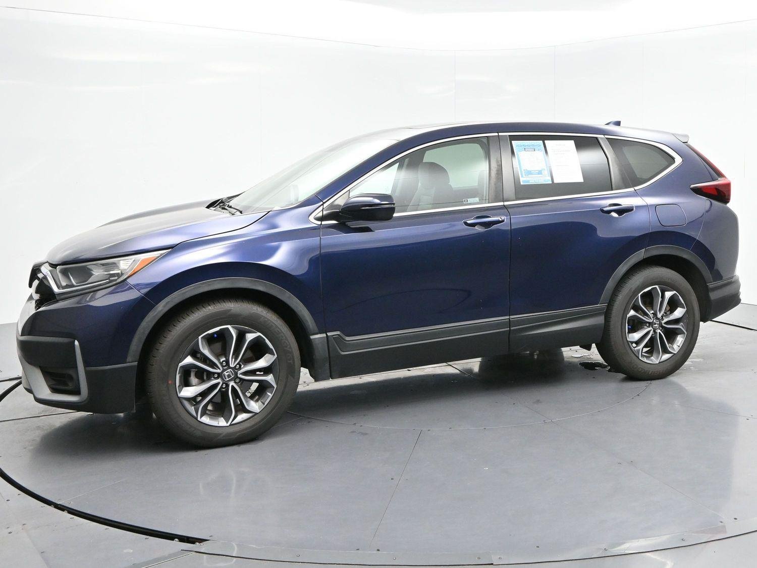 Used 2022 Obsidian Blue Pearl Honda EX image 4