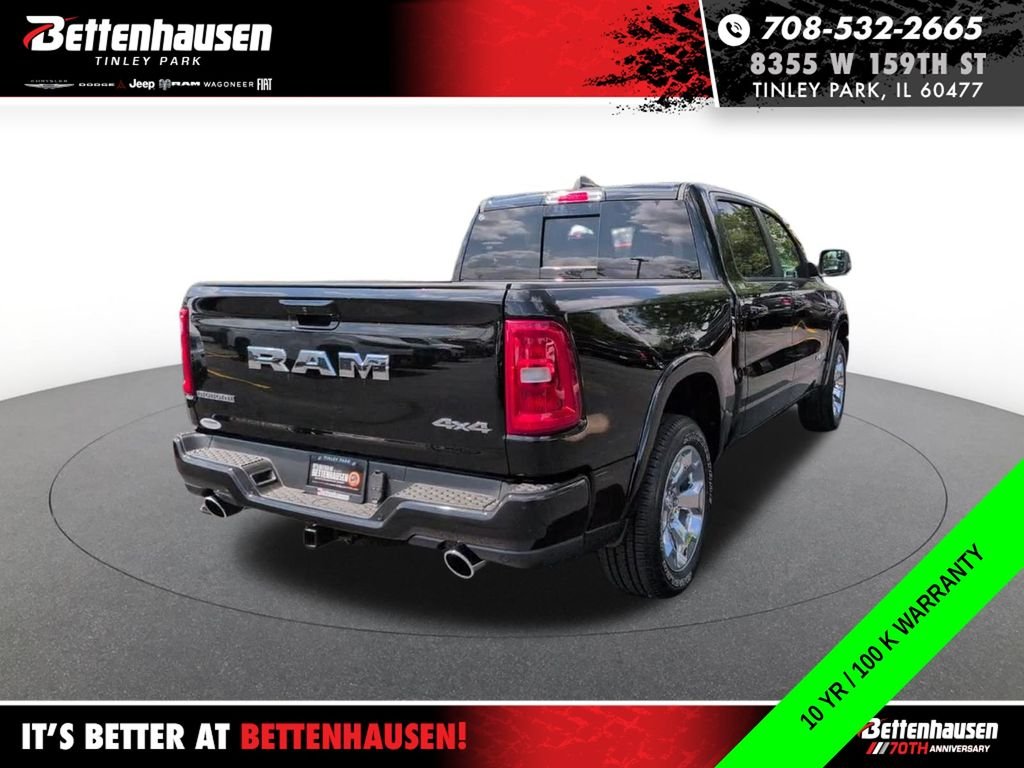 New 2026 Diamond Black Crystal Pearlcoat RAM Big Horn/Lone Star image 5