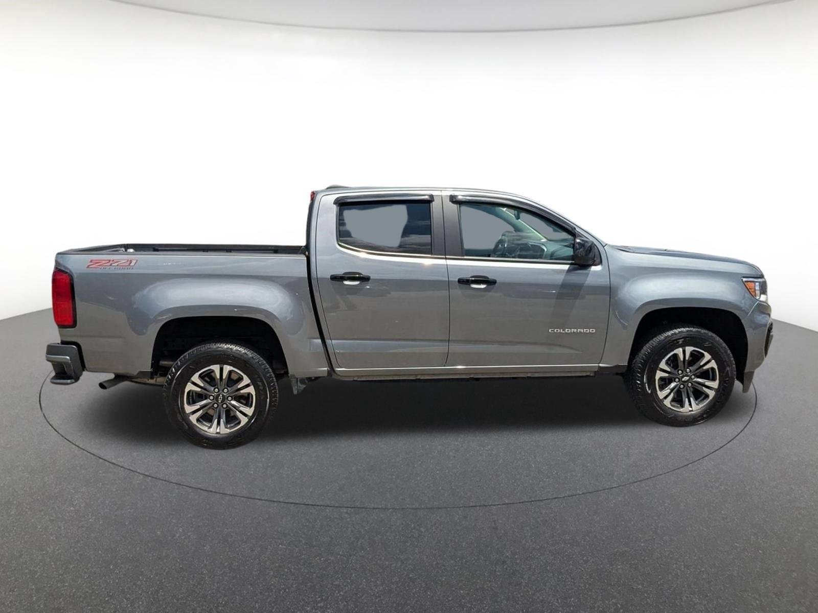 Used 2021 Satin Steel Metallic Chevrolet 4WD Z71 image 3