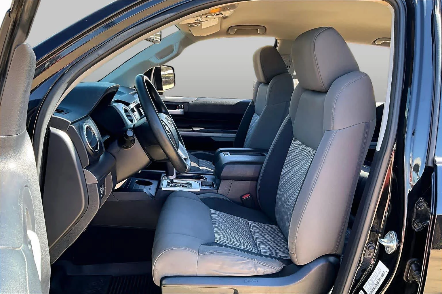 Used 2021 Midnight Black Metallic Toyota SR5 image 8