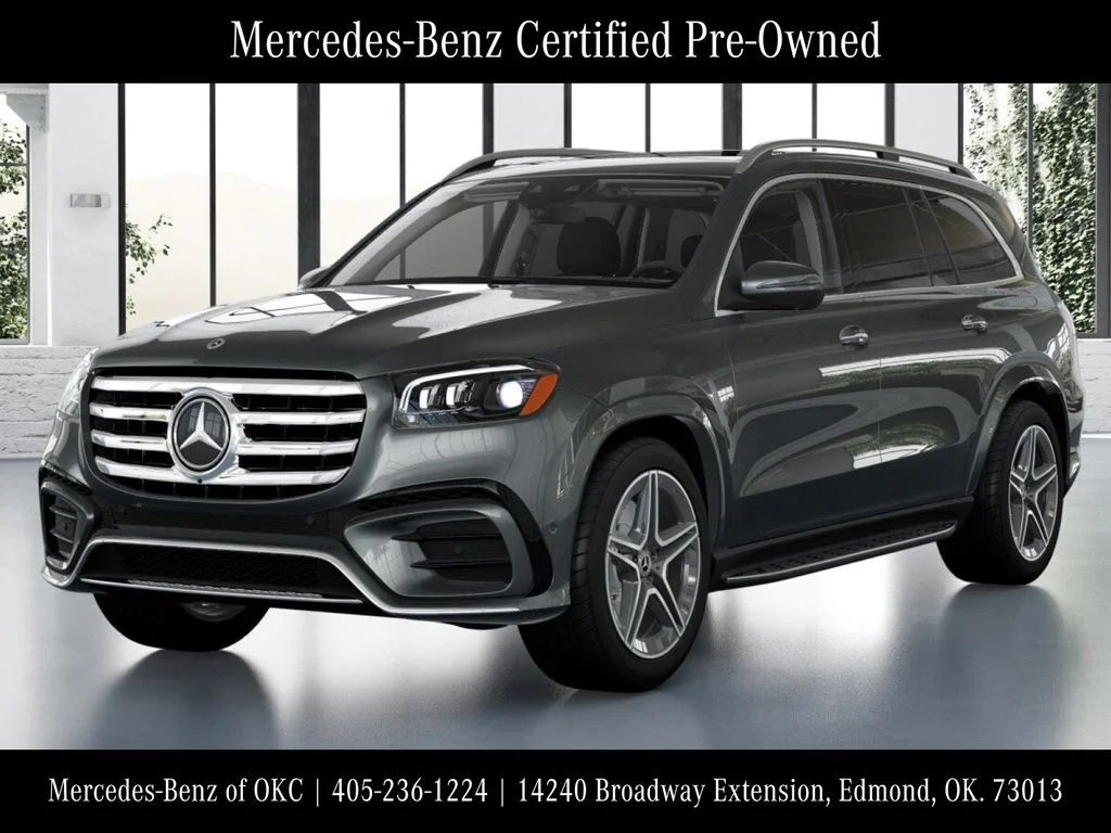 Certified Used 2026 Gray Mercedes-Benz GLS 450 image 1
