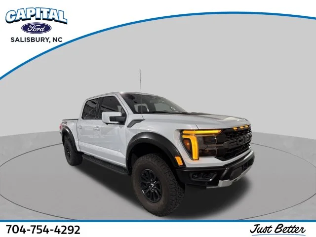 Used 2025 White Ford Raptor image 1