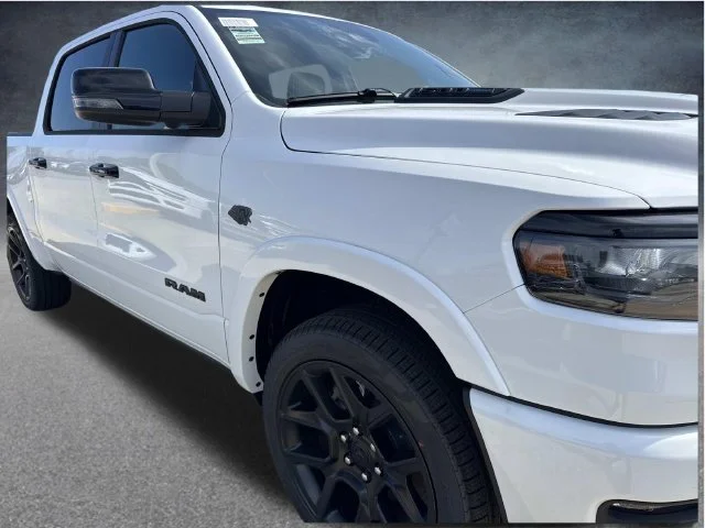 New 2027 Bright White Clear-Coat Exterior Paint RAM Laramie image 3