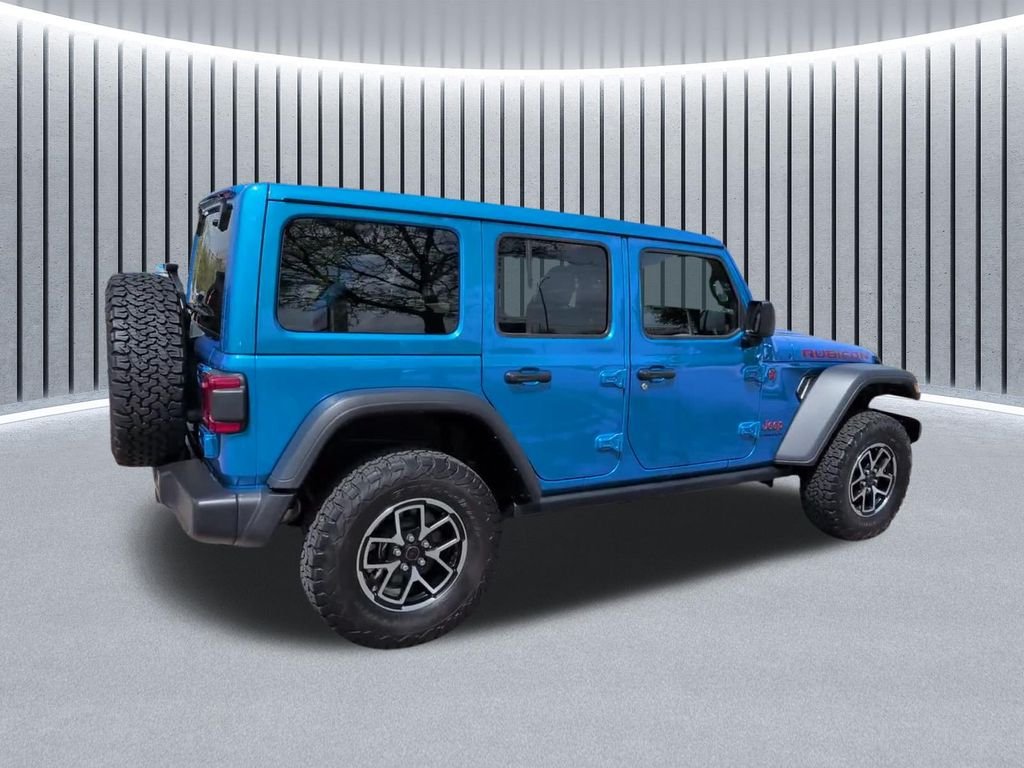 Used 2025 Blue Jeep Rubicon image 7