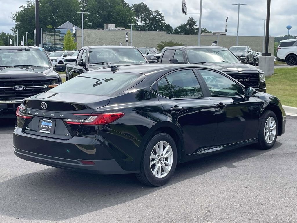 Used 2025 Black Toyota LE image 3