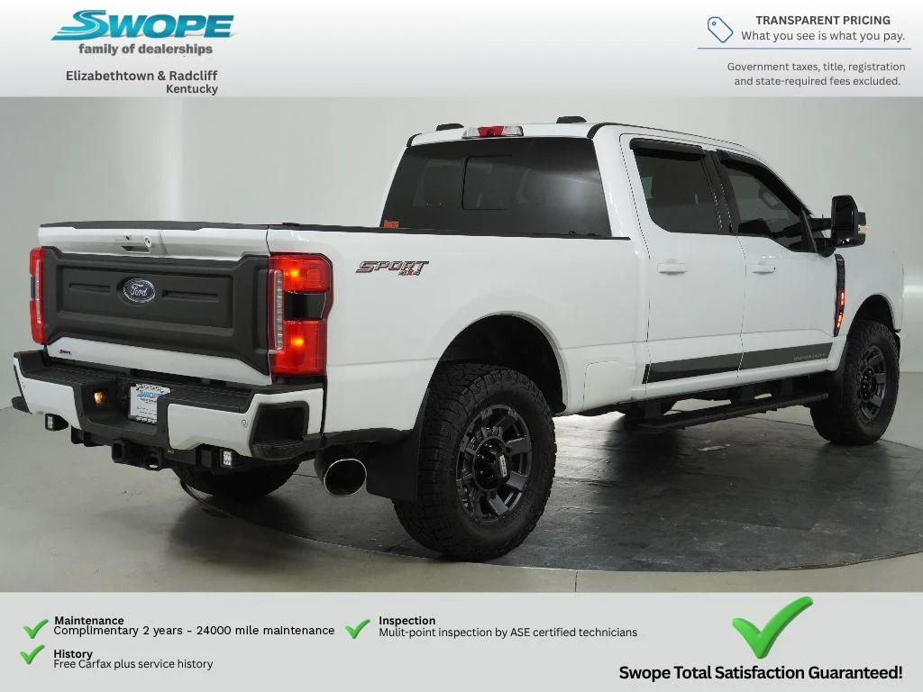 Used 2023 Oxford White Ford LARIAT image 3