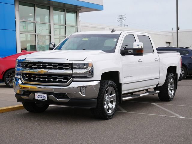 Used 2017 Chevrolet Silverado 1500 LTZ with VIN 3GCUKSEJ4HG267710 for sale in Roseville, Minnesota