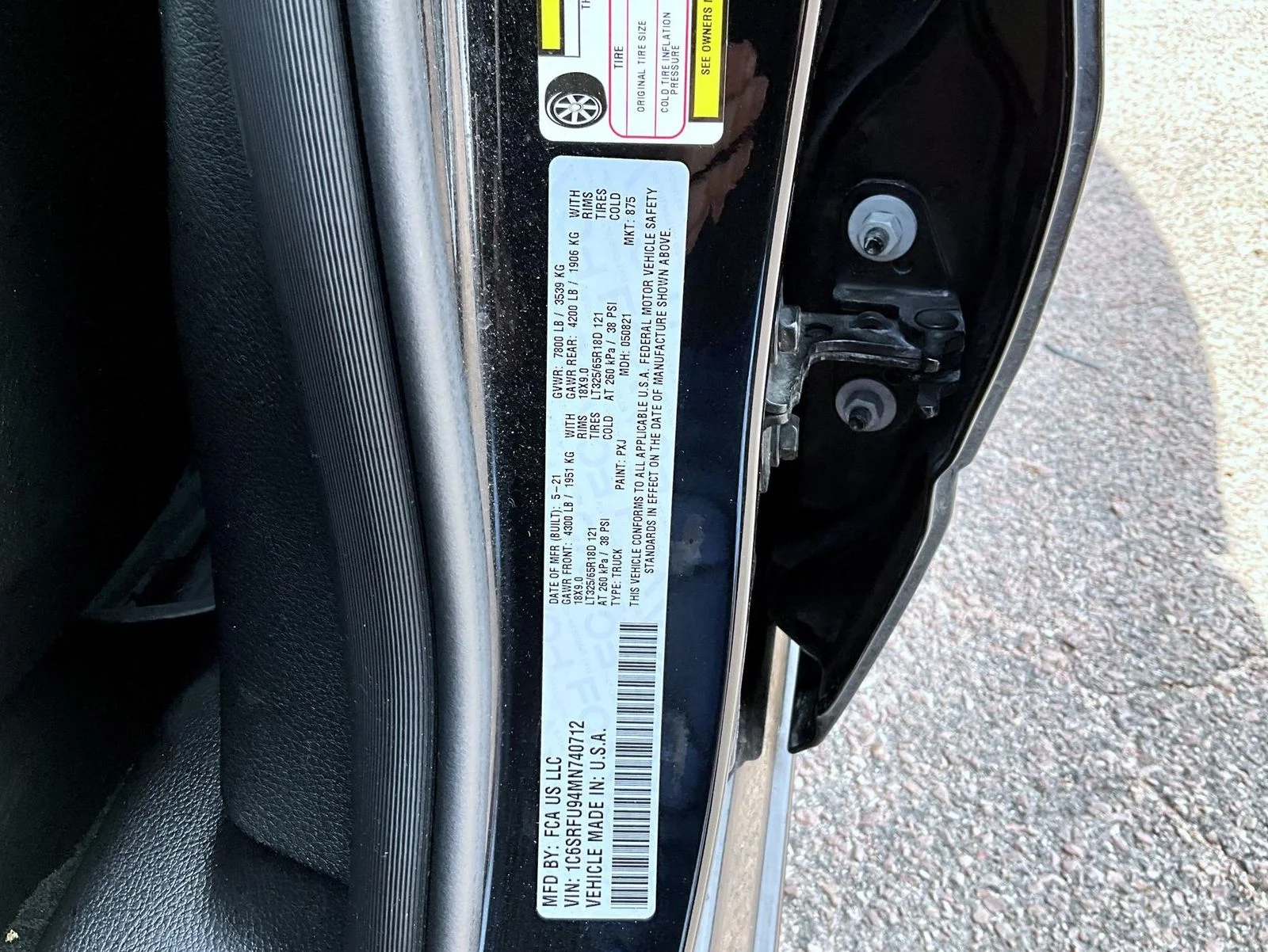 Used 2021 Black Ram TRX image 25