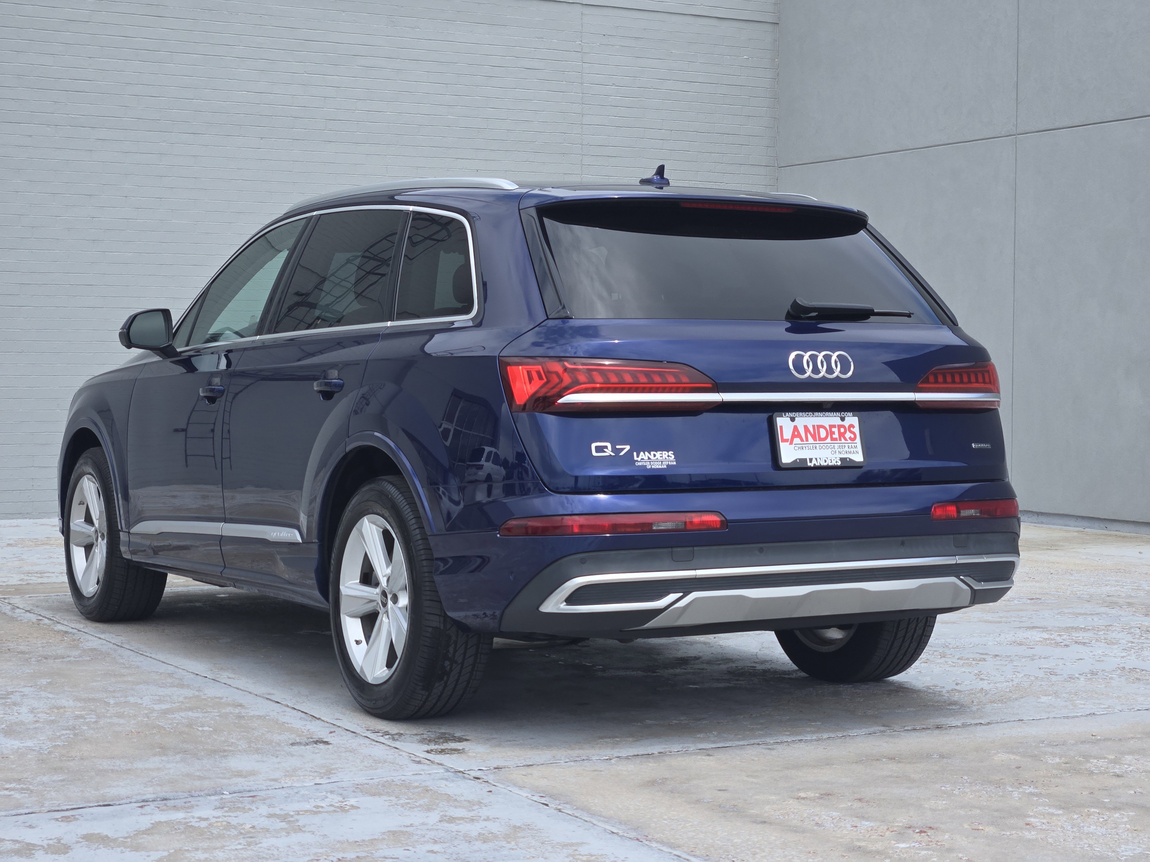 Used 2022 Blue Audi Premium Plus image 6