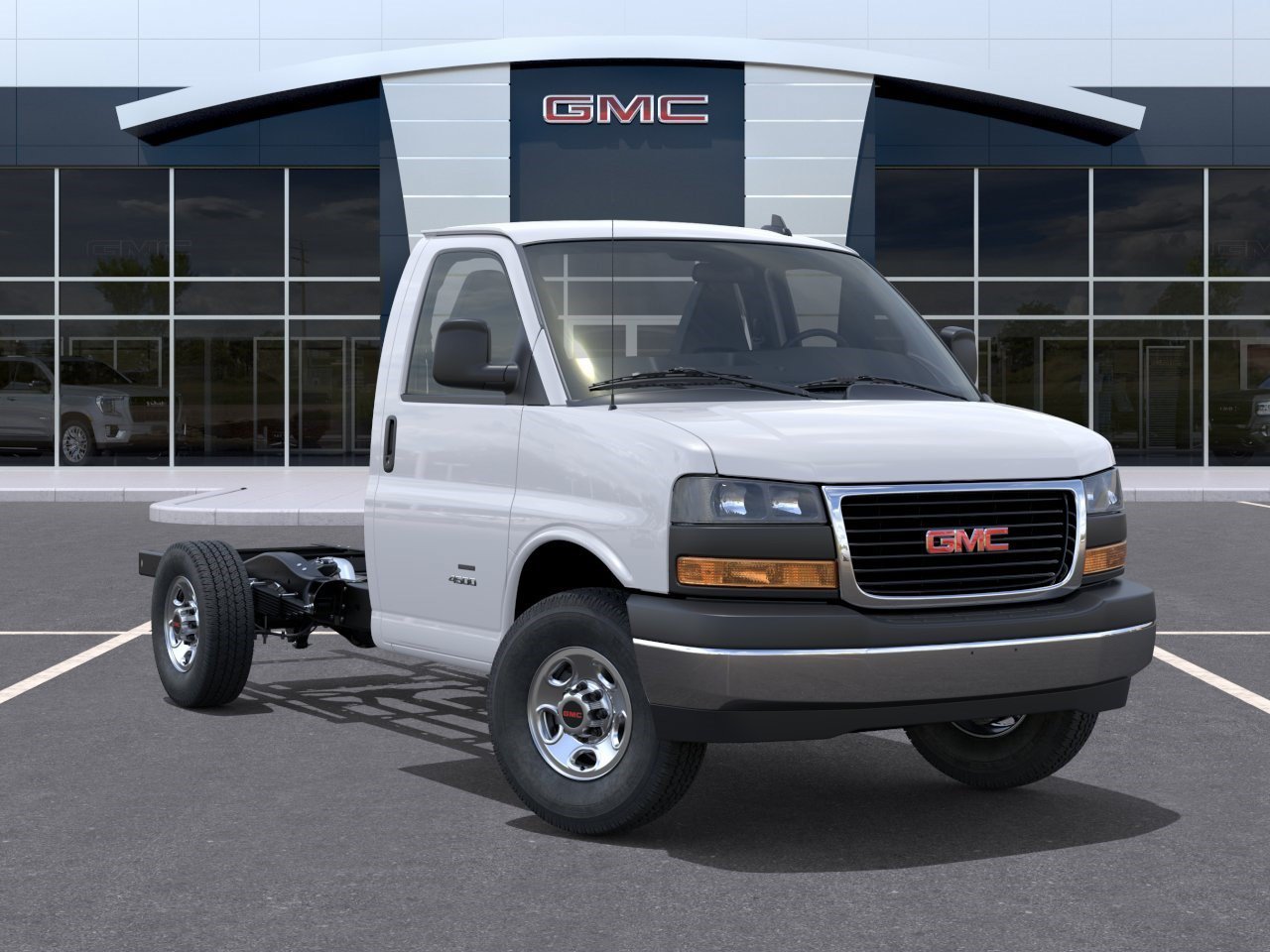 New 2025 Summit White GMC 1WT image 45