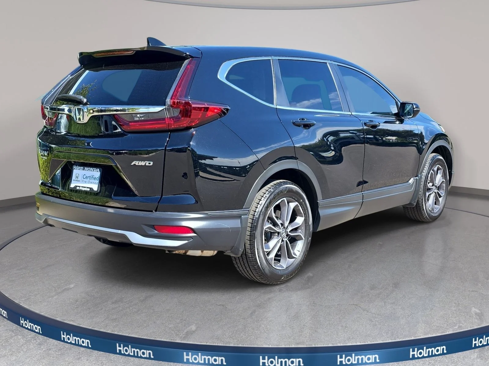 Certified Used 2021 Crystal Black Pearl Honda EX image 5