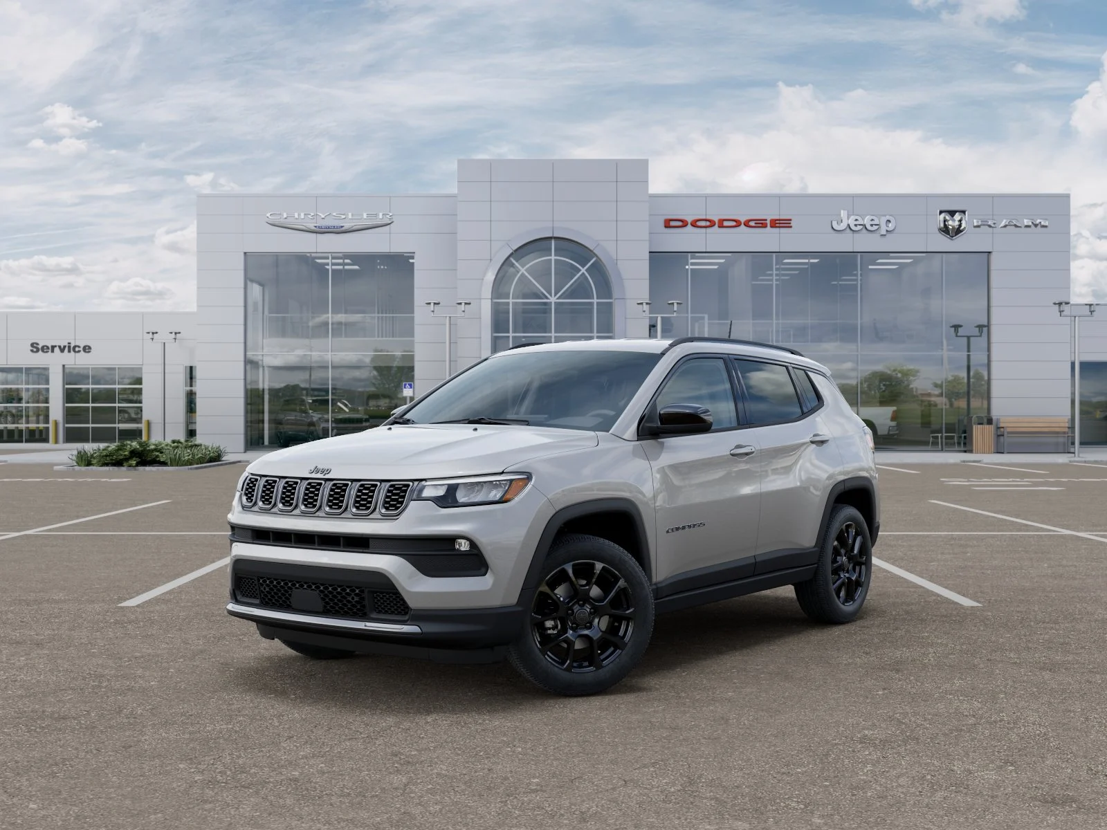 New 2026 Silver Zynith Metallic Clearcoat Jeep Latitude image 28