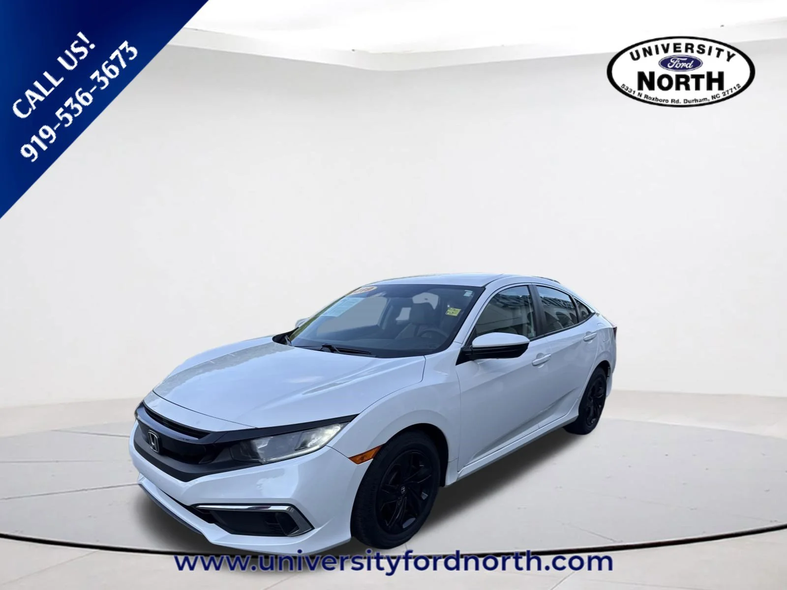 Used 2019 Platinum White Pearl Honda LX image 3