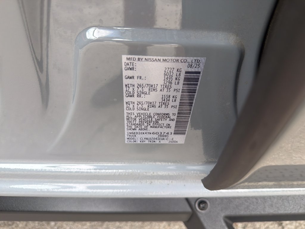 Used 2026 Gray Nissan PRO-4X image 23