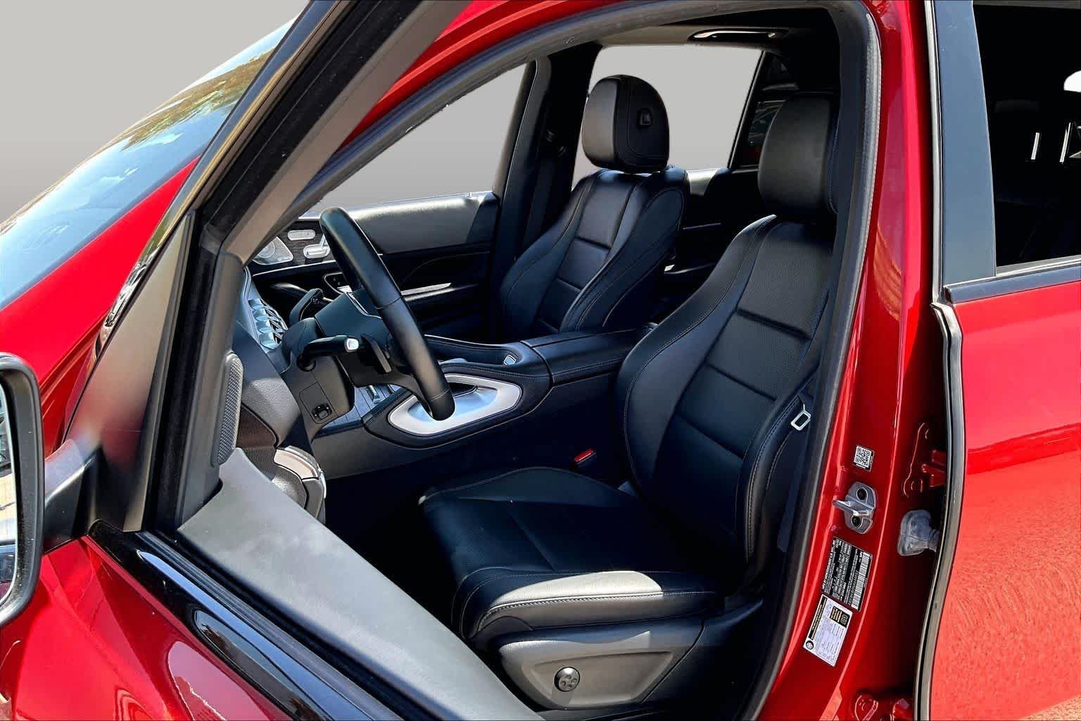 Used 2022 MANUFAKTUR Cardinal Red Metallic Mercedes-Benz GLE 350 image 7