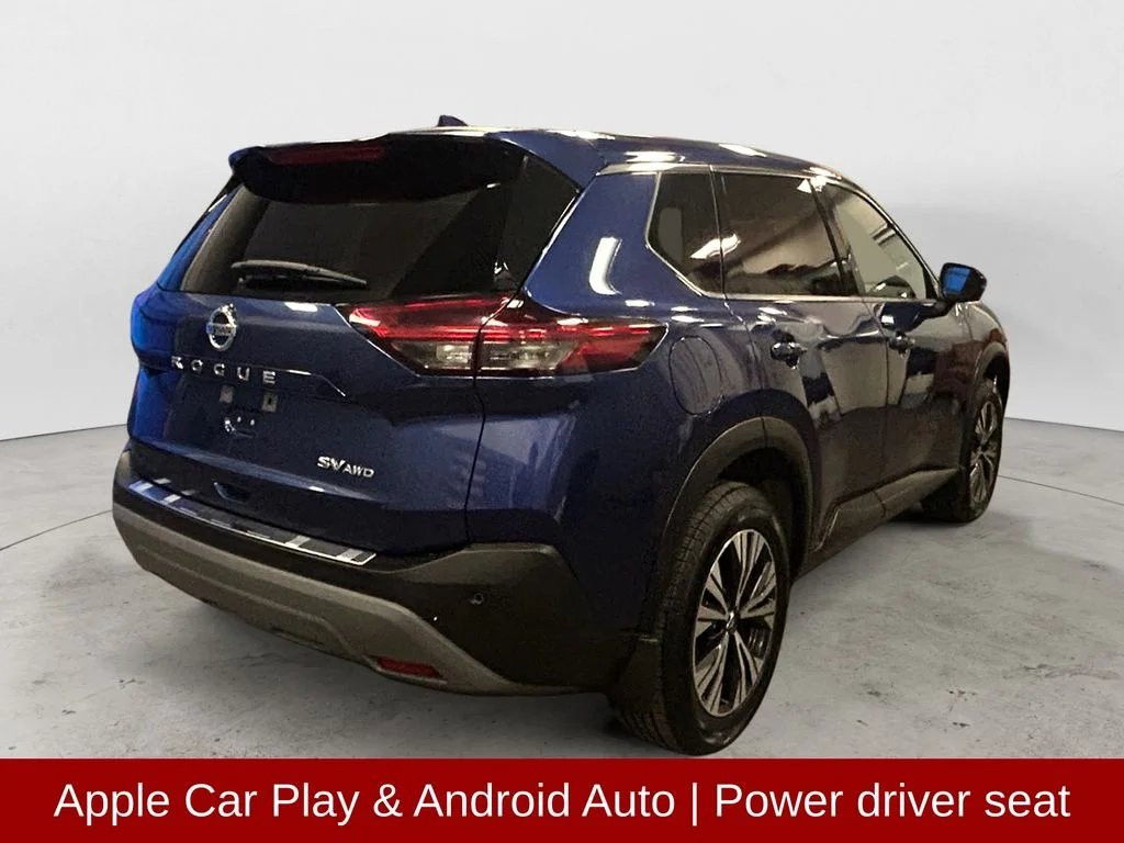 Used 2021 Caspian Blue Nissan SV image 6