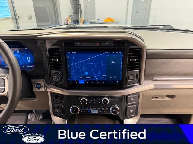 Certified Used 2024 White Metallic Ford Platinum image 14