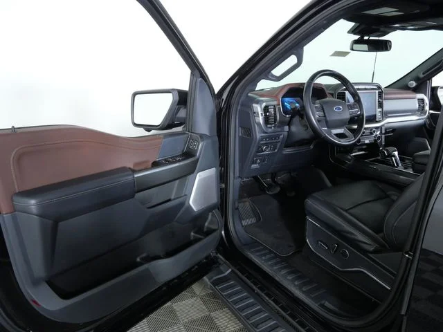 Certified Used 2021 Black Ford Lariat image 16