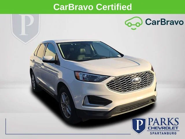 Certified Used 2024 White Ford SEL image 1