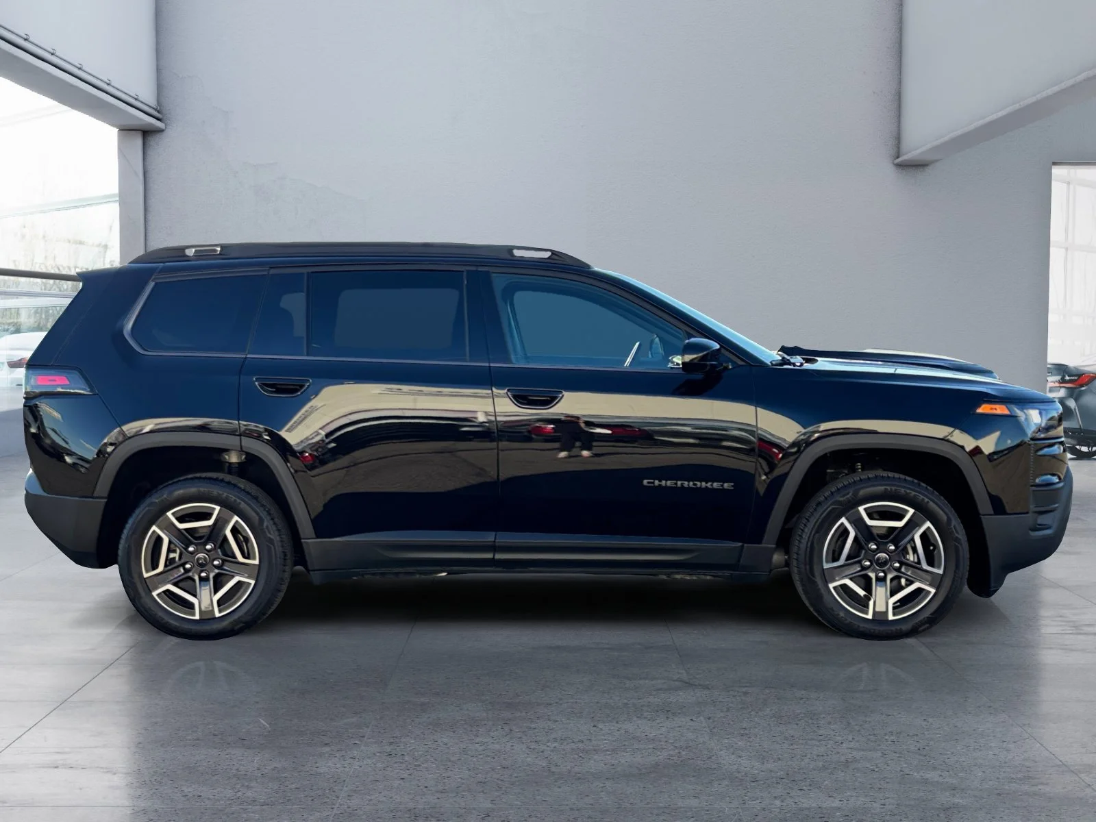 New 2026 Diamond Black Crystal Pearl Jeep Laredo image 6