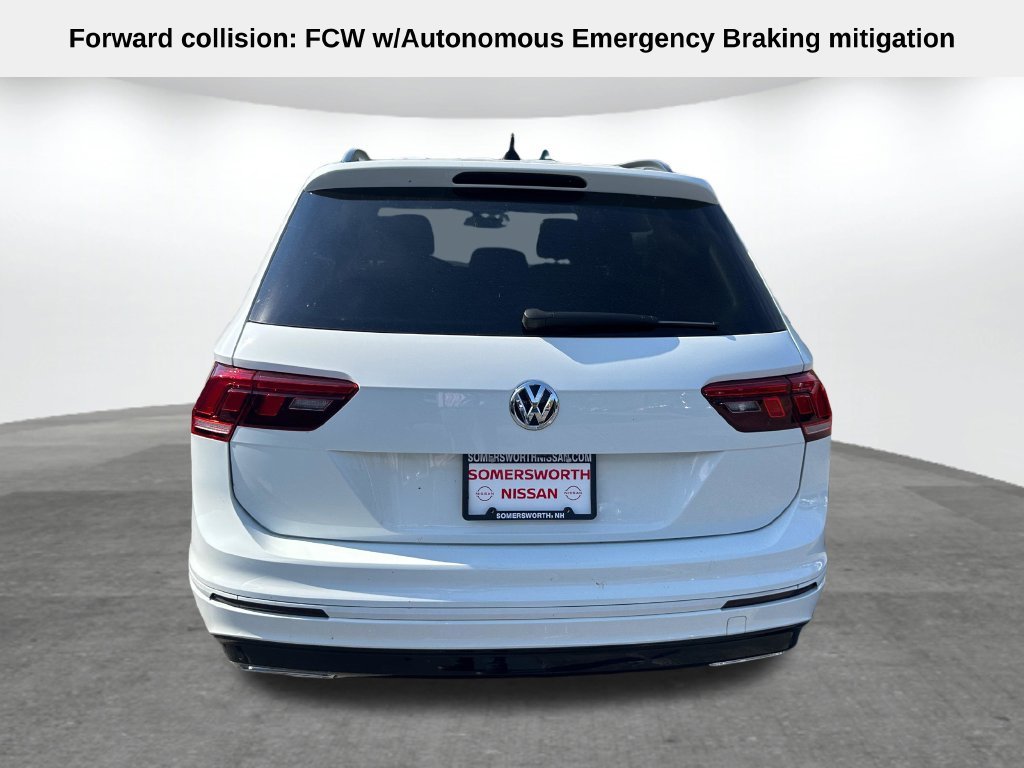 Used 2021 White Volkswagen 2.0T SE R-Line Black image 7