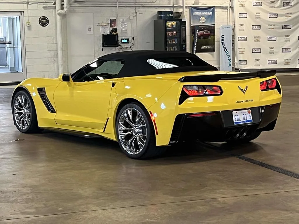 Used 2017 CORVETTE RACING YELLOW TINTCOAT Chevrolet Z06 2LZ image 4