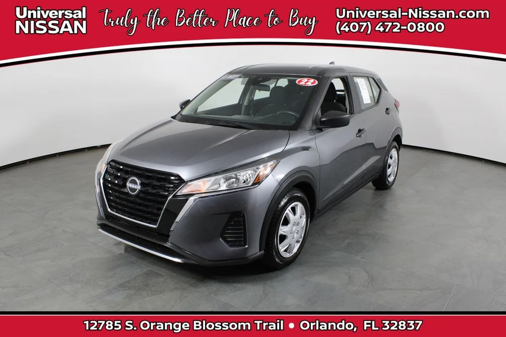 Certified Used 2022 Gray Nissan S image 1