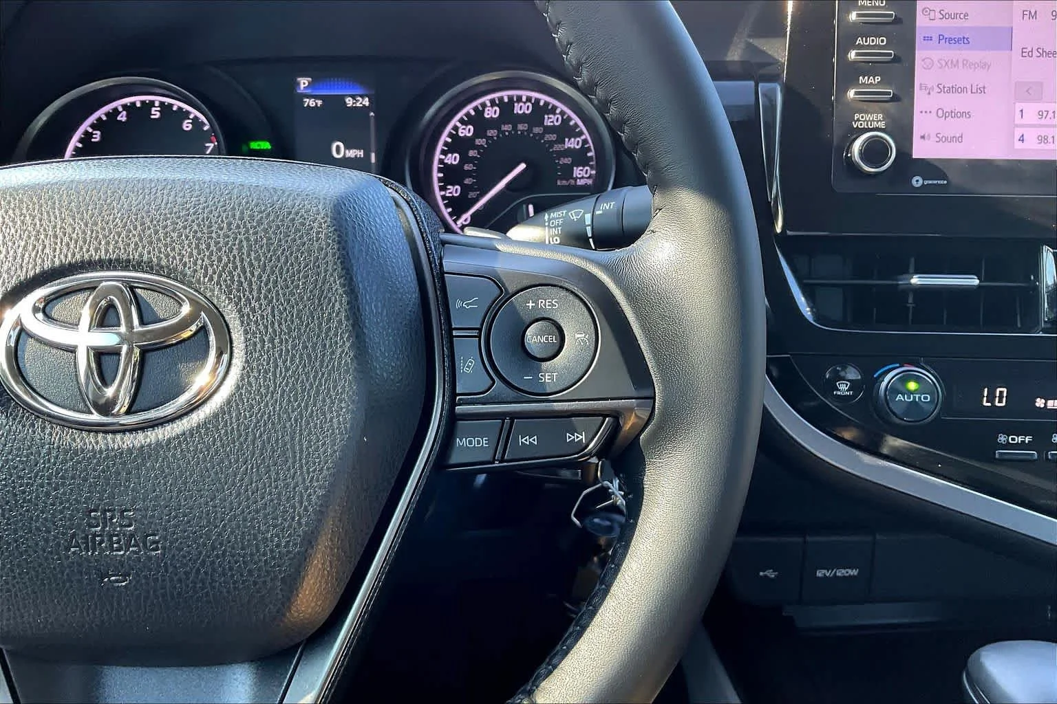 Used 2023 Midnight Black Metallic Toyota SE image 23