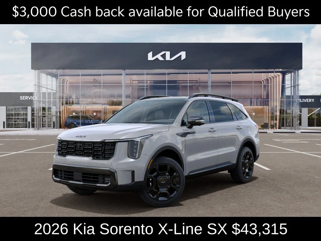 New 2026 Wolf Gray Kia X-Line SX AWD image 2