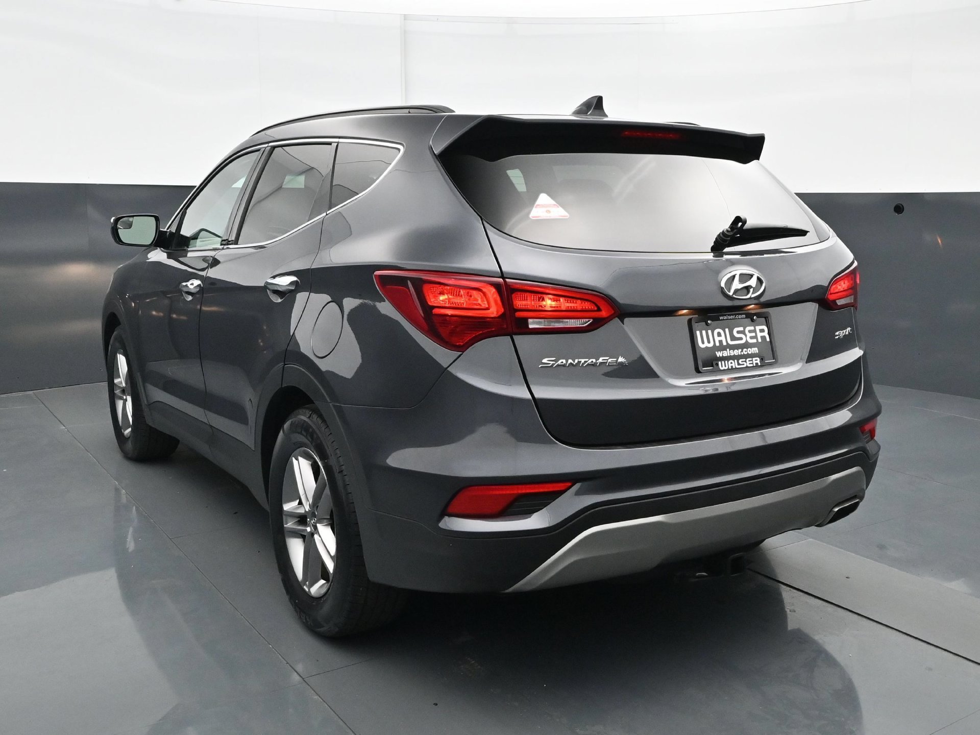 Certified Used 2018 Platinum Graphite Hyundai 2.4L Auto image 3