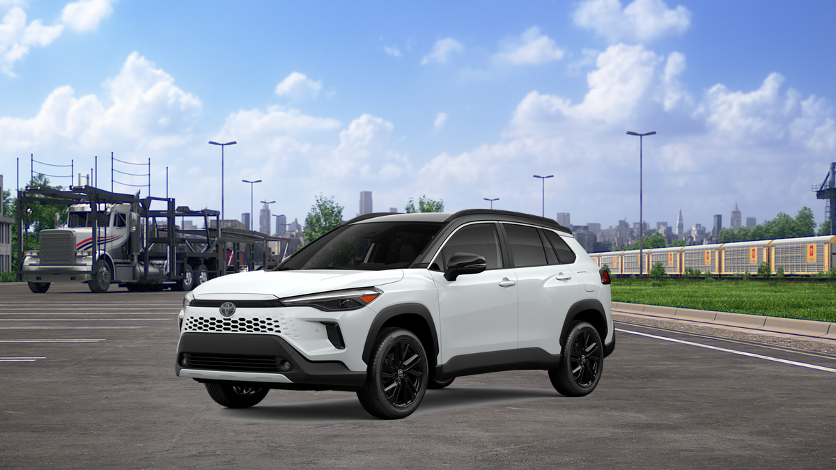 New 2026 Wind Chill Pearl with Jet Black roof Toyota Hybrid XSE image 11