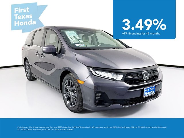 New 2026 Honda Odyssey Touring
