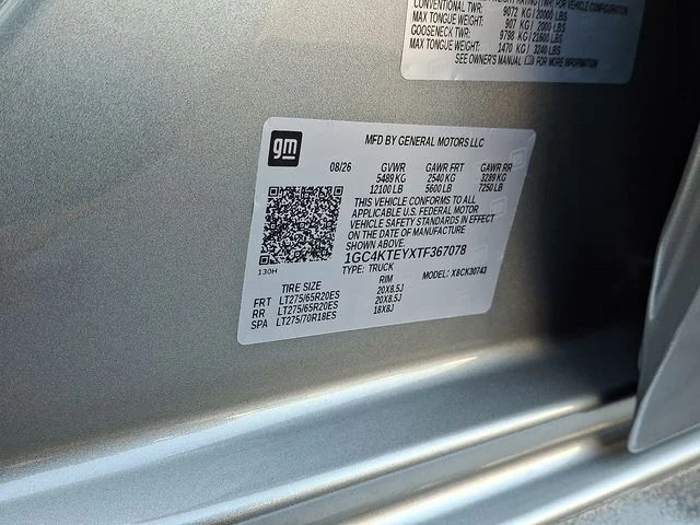 New 2026 Gray Chevrolet LT image 20