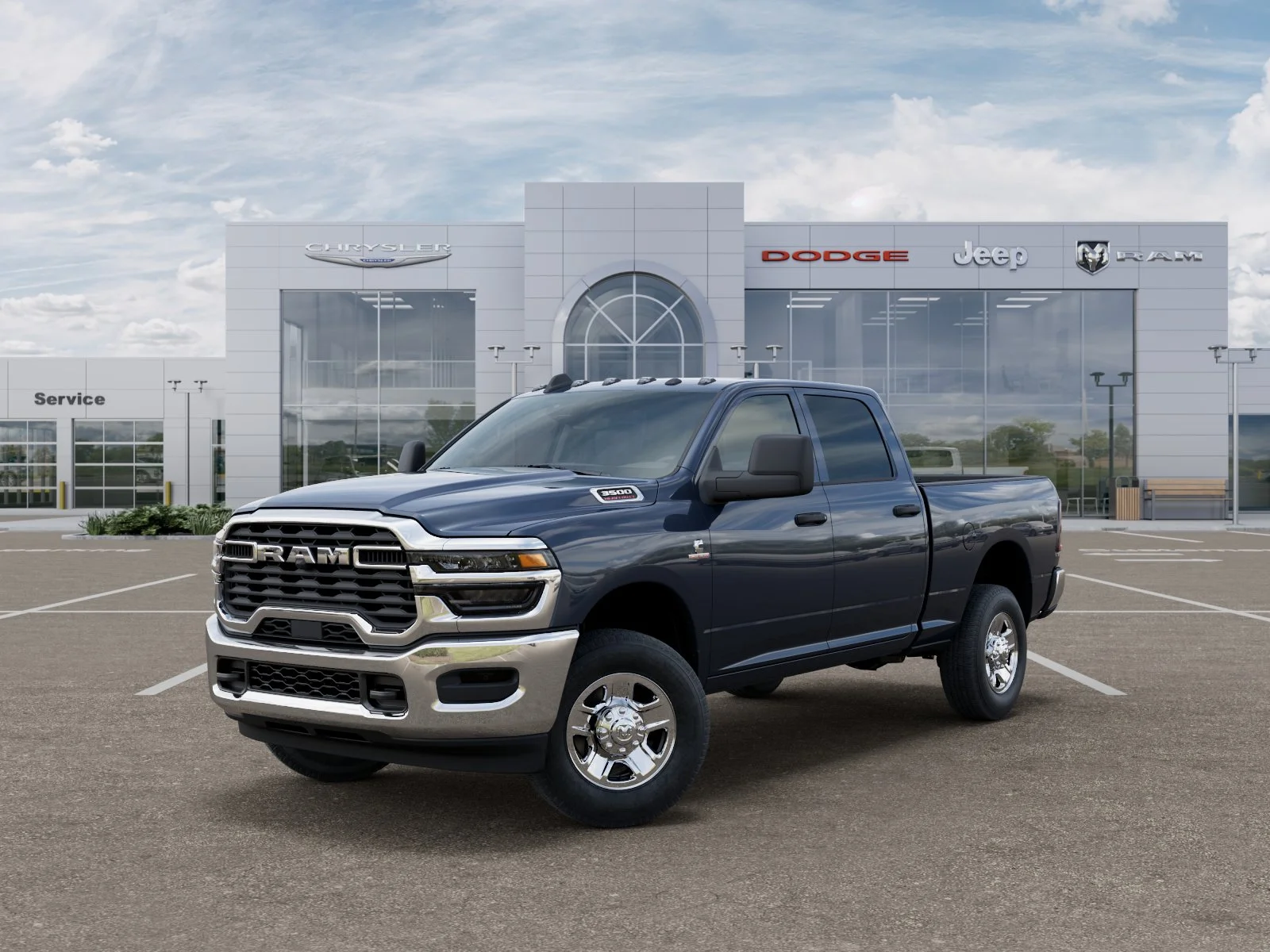 New 2026 Forged Blue Metallic Exterior Paint RAM Tradesman image 57