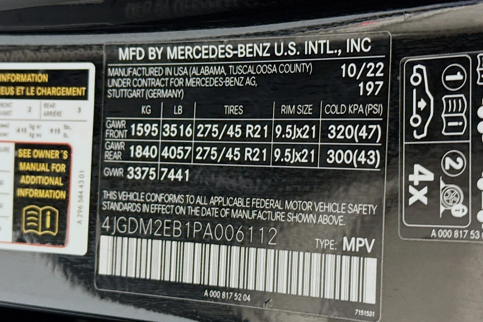 Certified Used 2023 Obsidian Black Metallic Mercedes-Benz 450 image 24