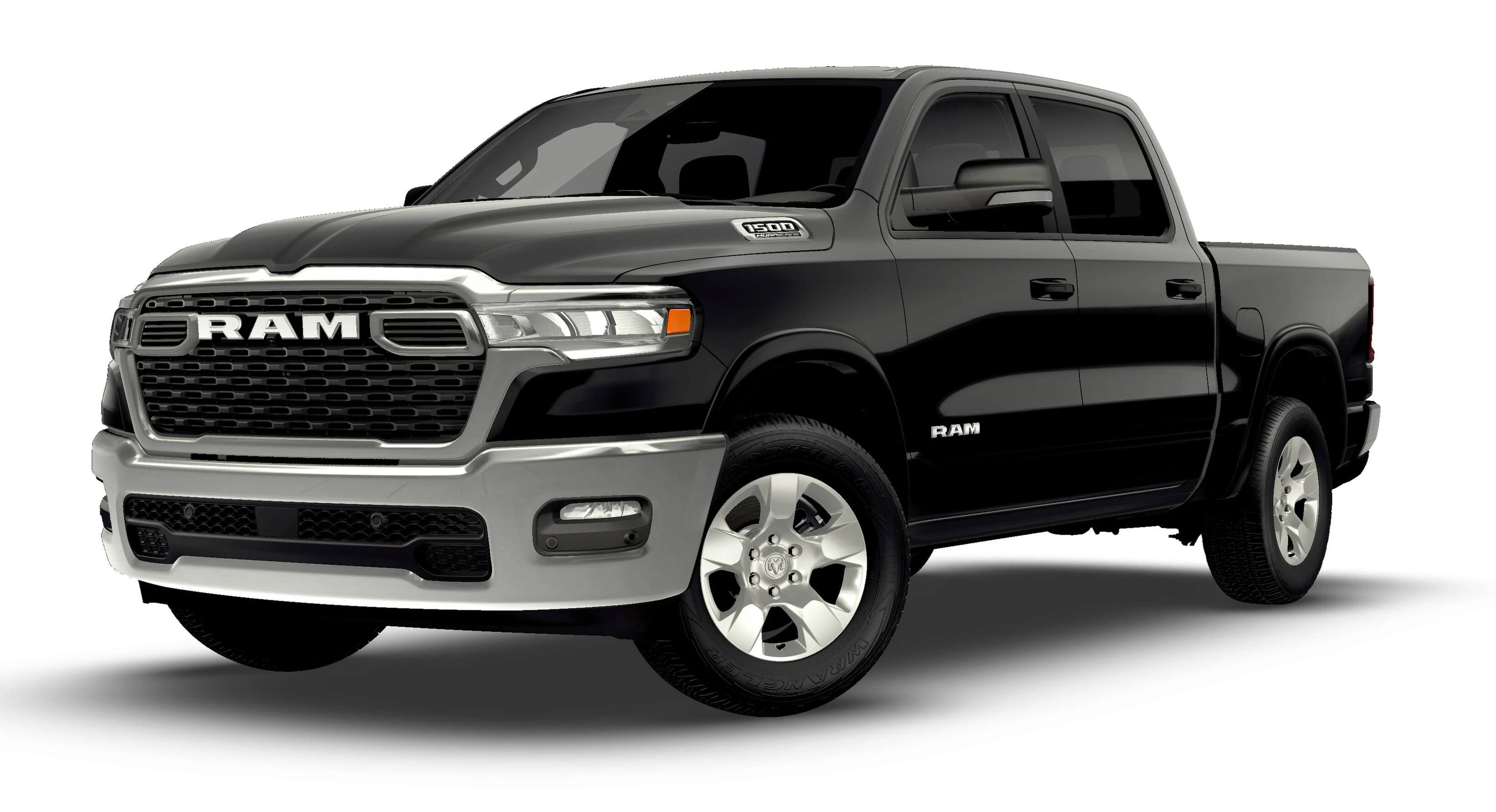 New 2026 Diamond Black Crystal Pearlcoat RAM BIG HORN image 1