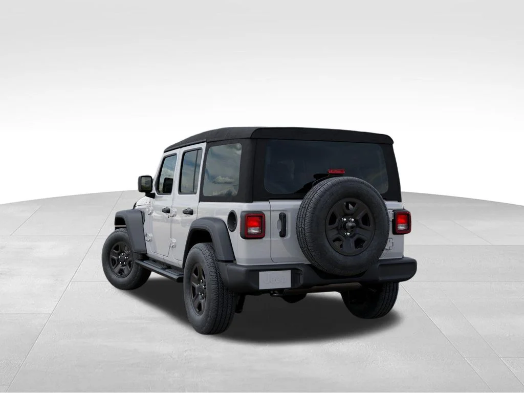 New 2026 Bright White Clear-Coat Exterior Paint Jeep Sport image 3