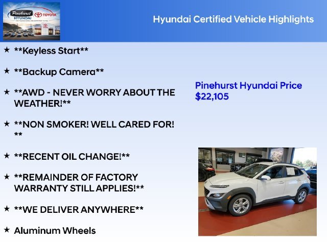 Certified Used 2023 White Hyundai SEL image 26