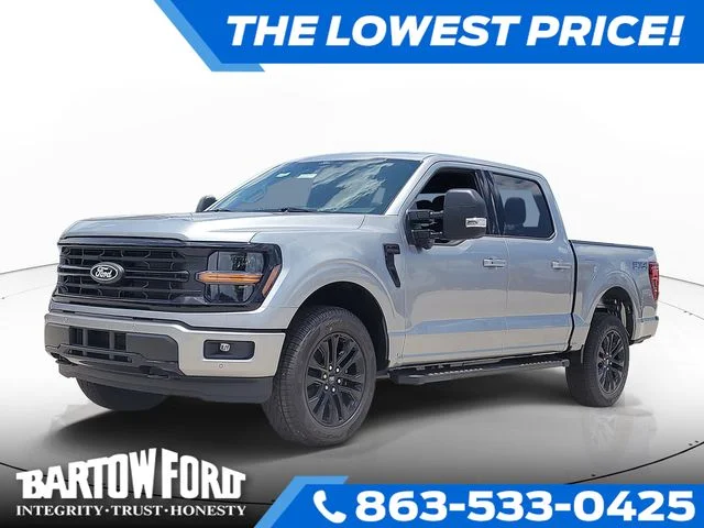 New 2026 Silver Metallic Ford XLT image 1