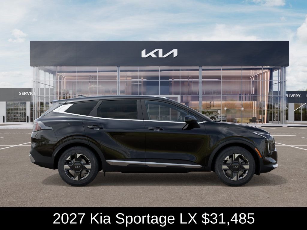 New 2027 Ebony Black Kia LX image 9