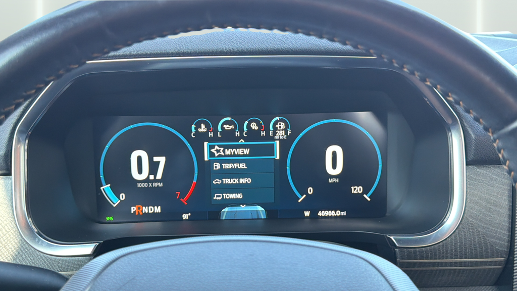 Used 2022 Black Metallic Ford Platinum image 26