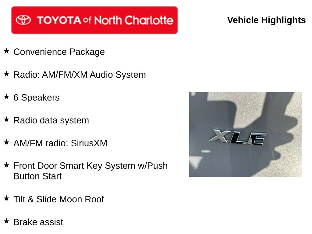 Used 2024 Silver Toyota XLE image 5