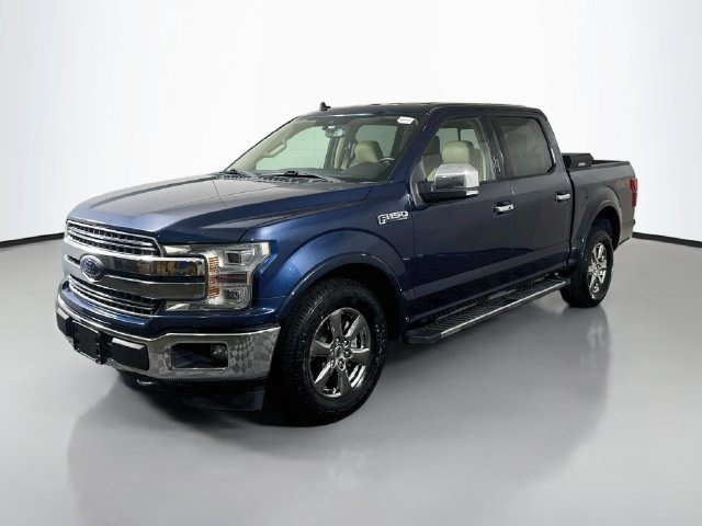 Used 2020 Blue Jeans Metallic Ford LARIAT image 3