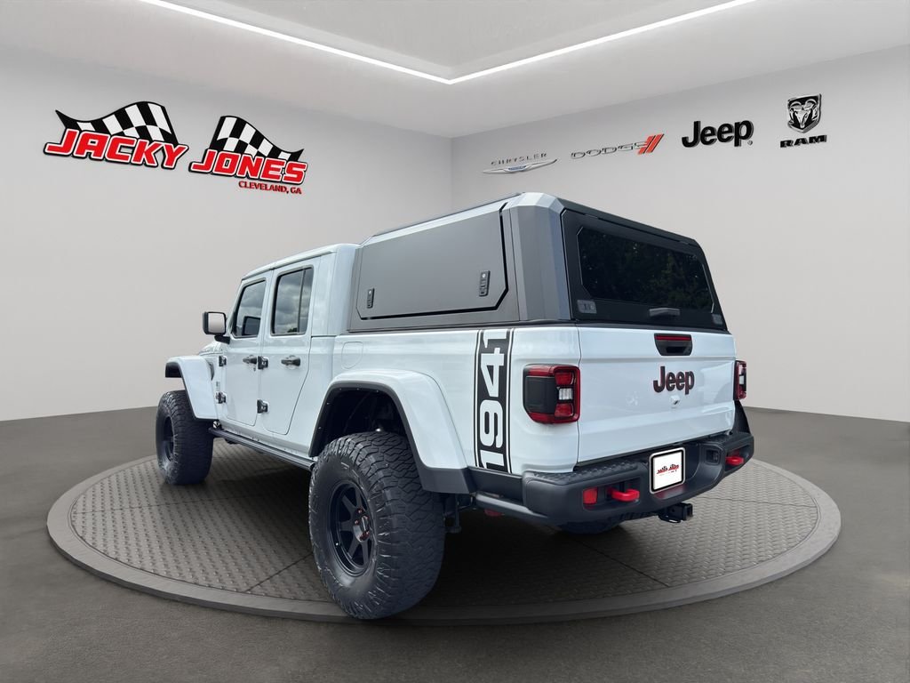 Used 2023 Bright White Clearcoat Jeep Rubicon image 7