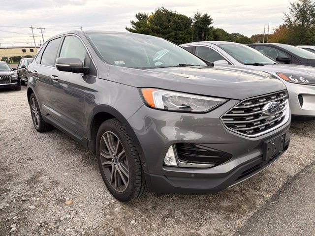 Used 2021 Carbonized Gray Metallic Ford Titanium image 1