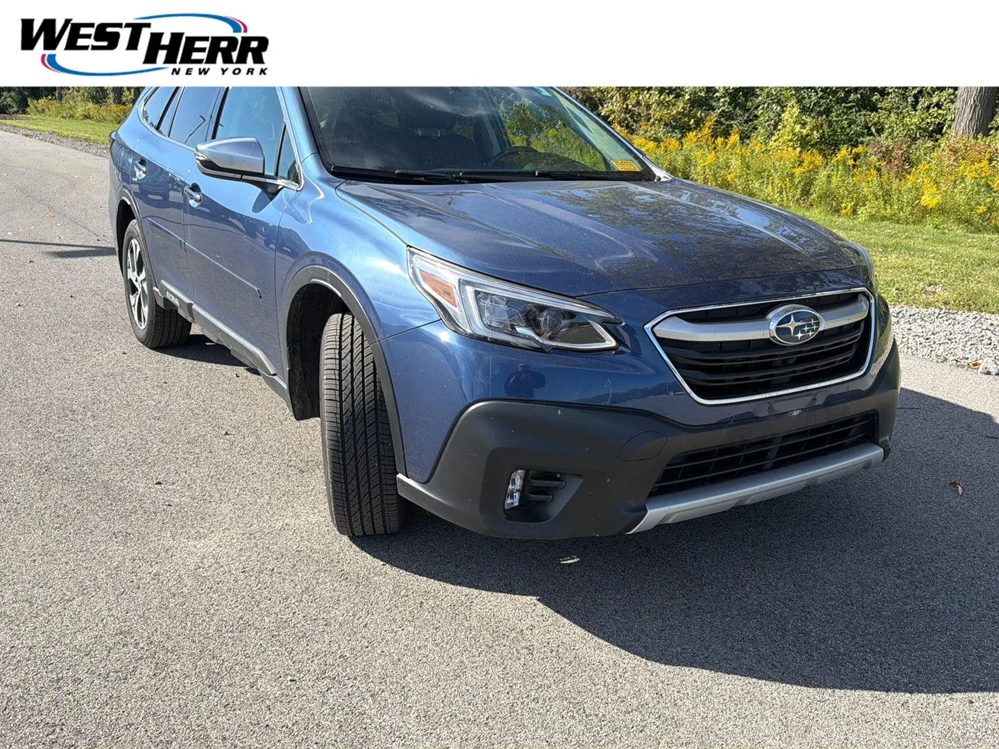 Used 2022 Abyss Blue Pearl Subaru Touring image 1