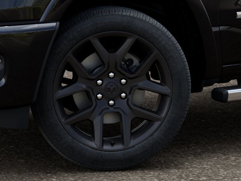 New 2027 Diamond Black Crystal Pearl-Coat Exterior Paint RAM Laramie image 8
