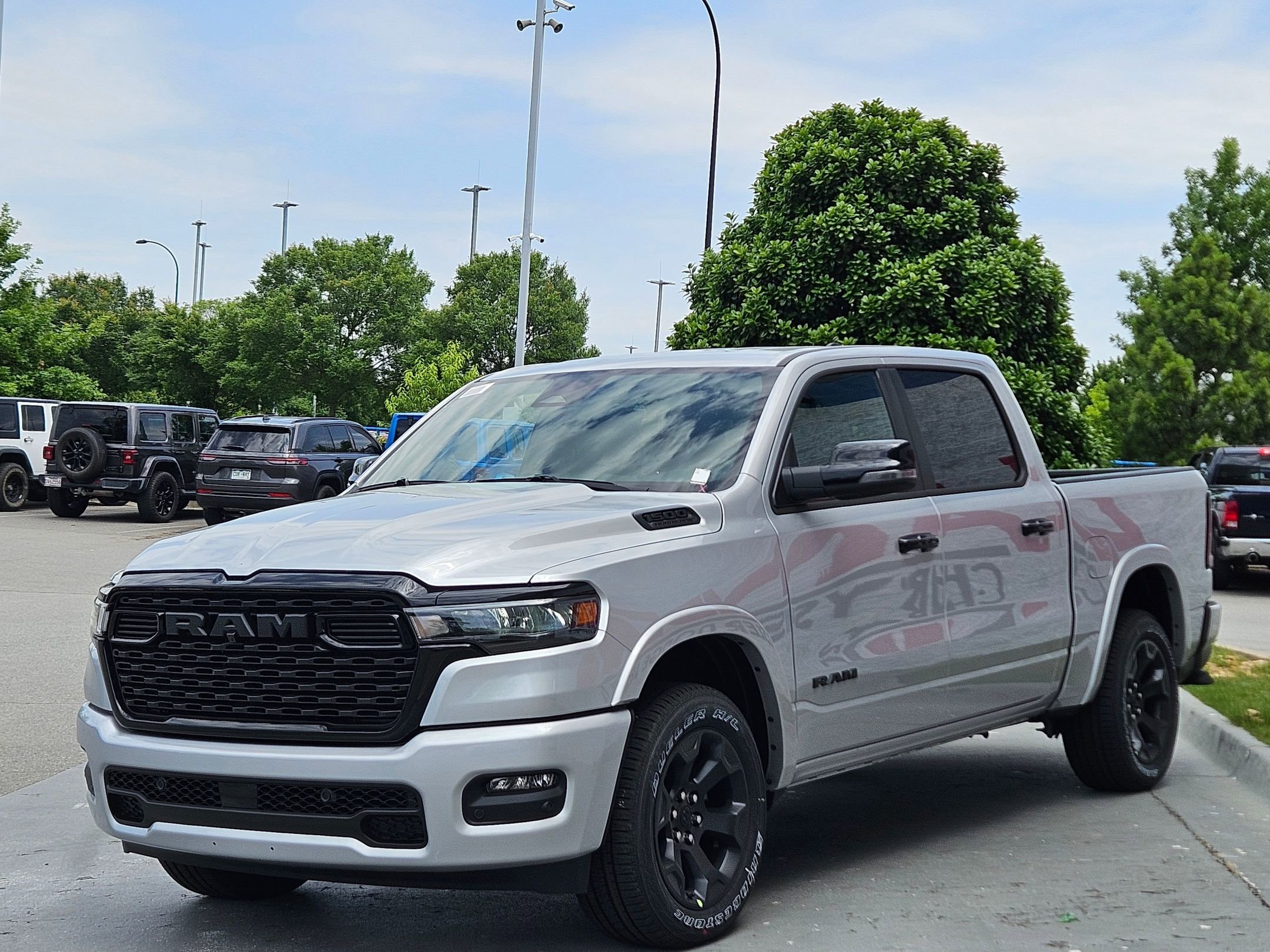 New 2026 Silver Zynith Exterior Paint RAM Big Horn image 3