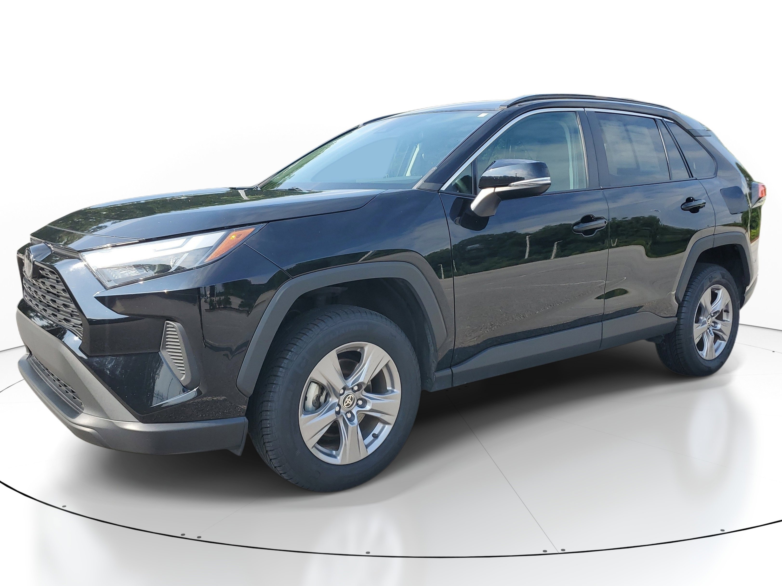 Used 2024 Black Toyota XLE image 2